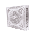 Ventilador de teto luxuoso marrom com luz 220V / 50Hz